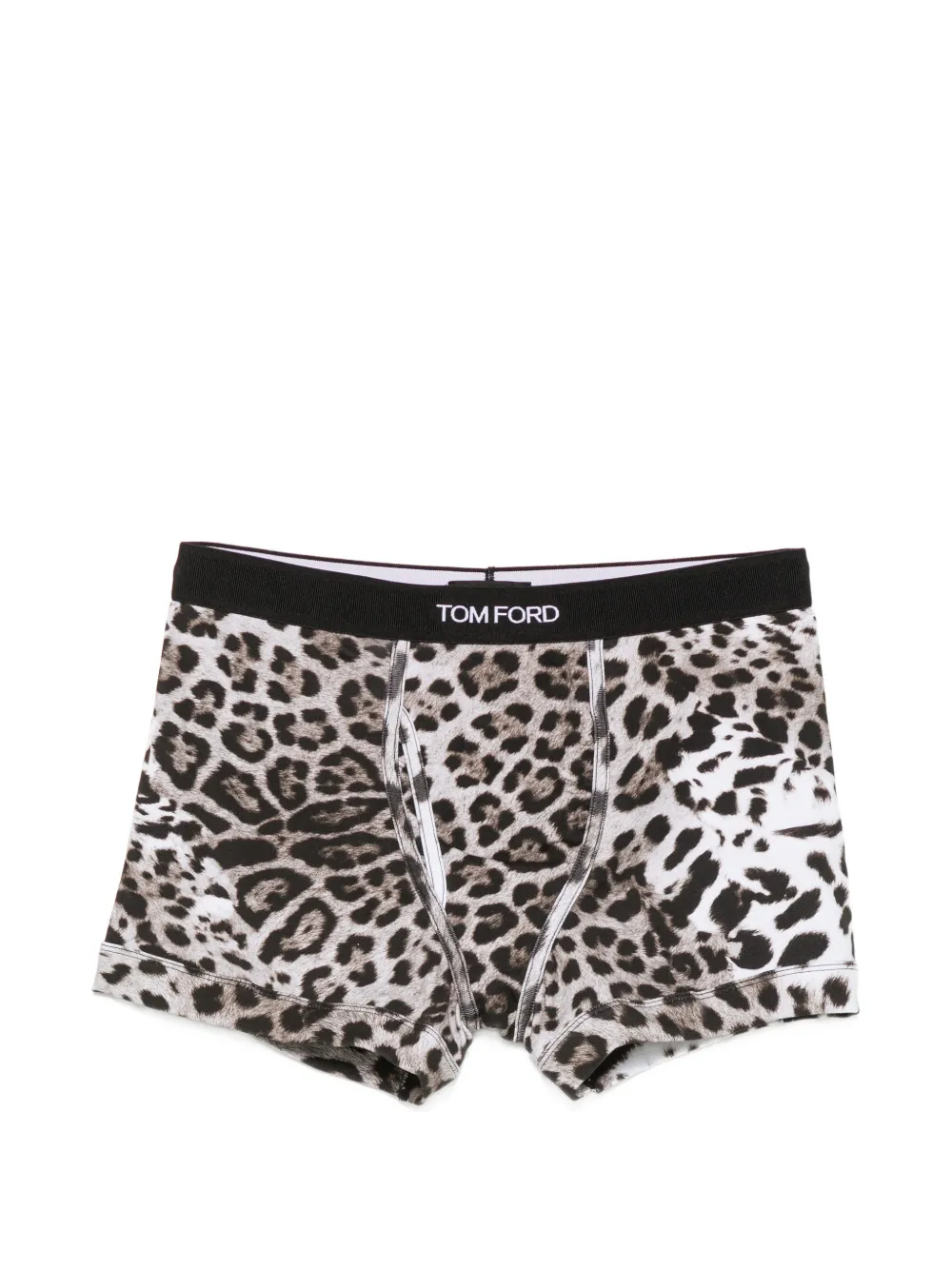 TOM FORD leopard-print boxers - Toni neutri