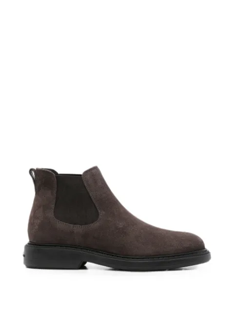 Hogan suede Chelsea boots