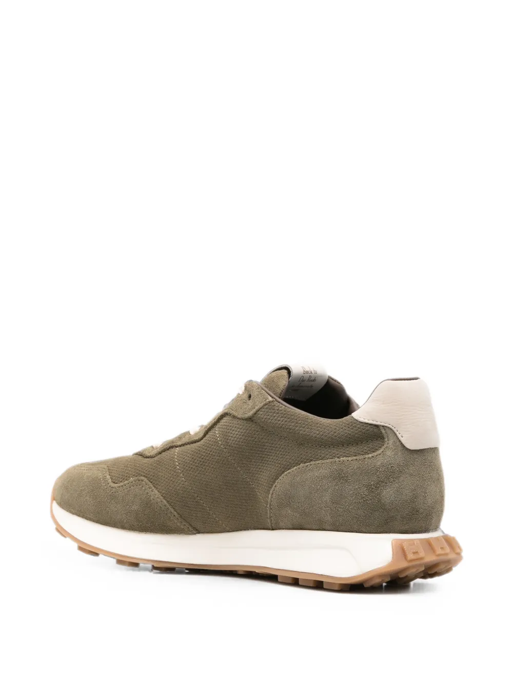 Hogan logo-patch sneakers Groen