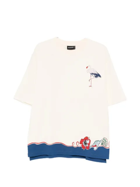 DSQUARED2 t-shirt à imprimé graphique