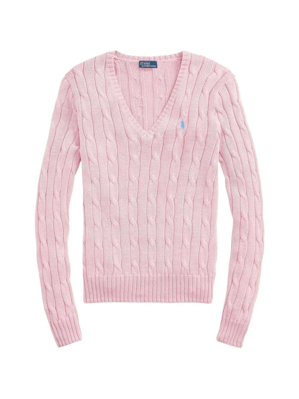 Polo Ralph Lauren Pullover mit V-Ausschnitt - Rosa