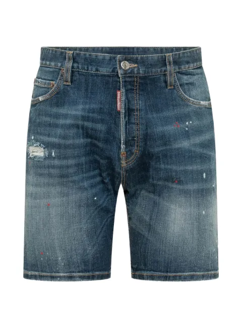 DSQUARED2 distressed denim shorts