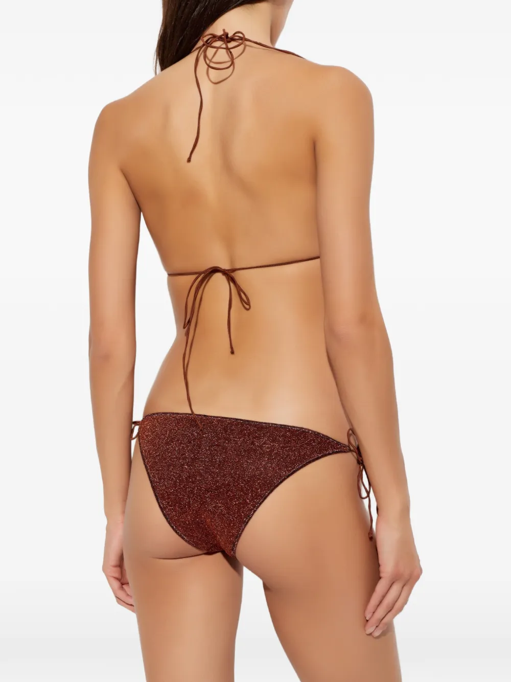 Oséree Lumière Shell bikini Bruin