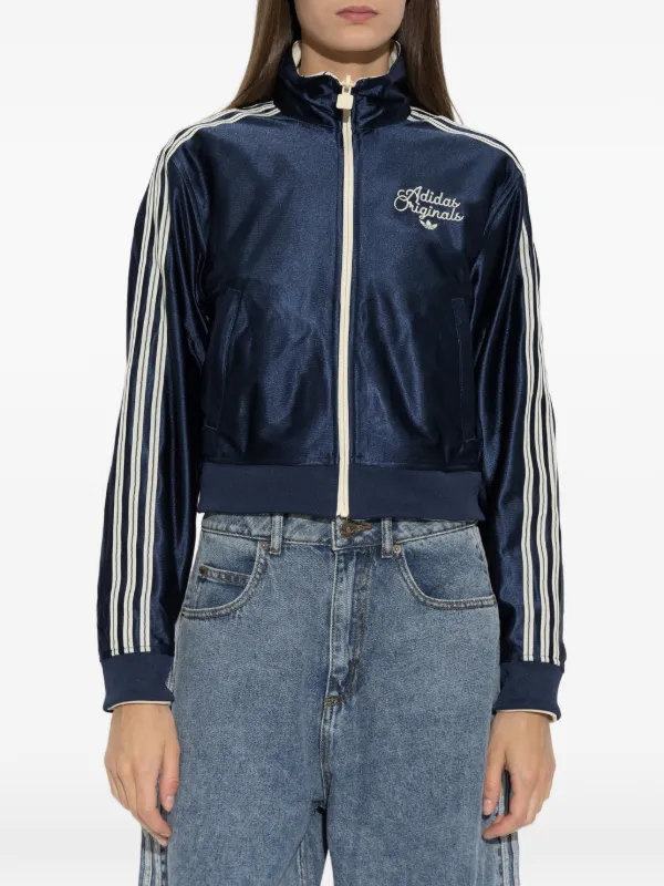 Adidas Jaqueta Bomber Risca De Giz Dupla Face | Neutro | FARFETCH BR