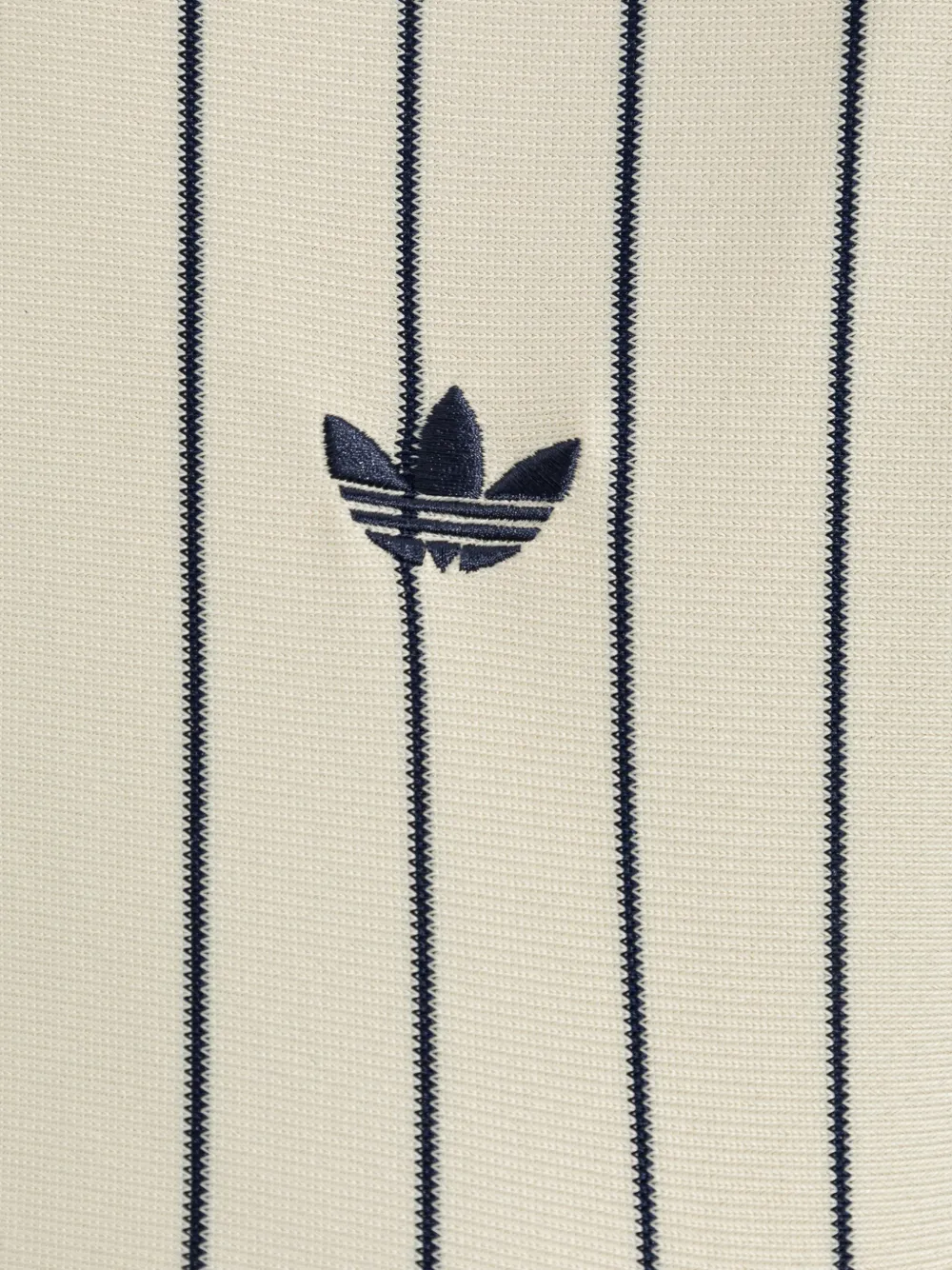 adidas reversible pinstriped bomber jacket Beige