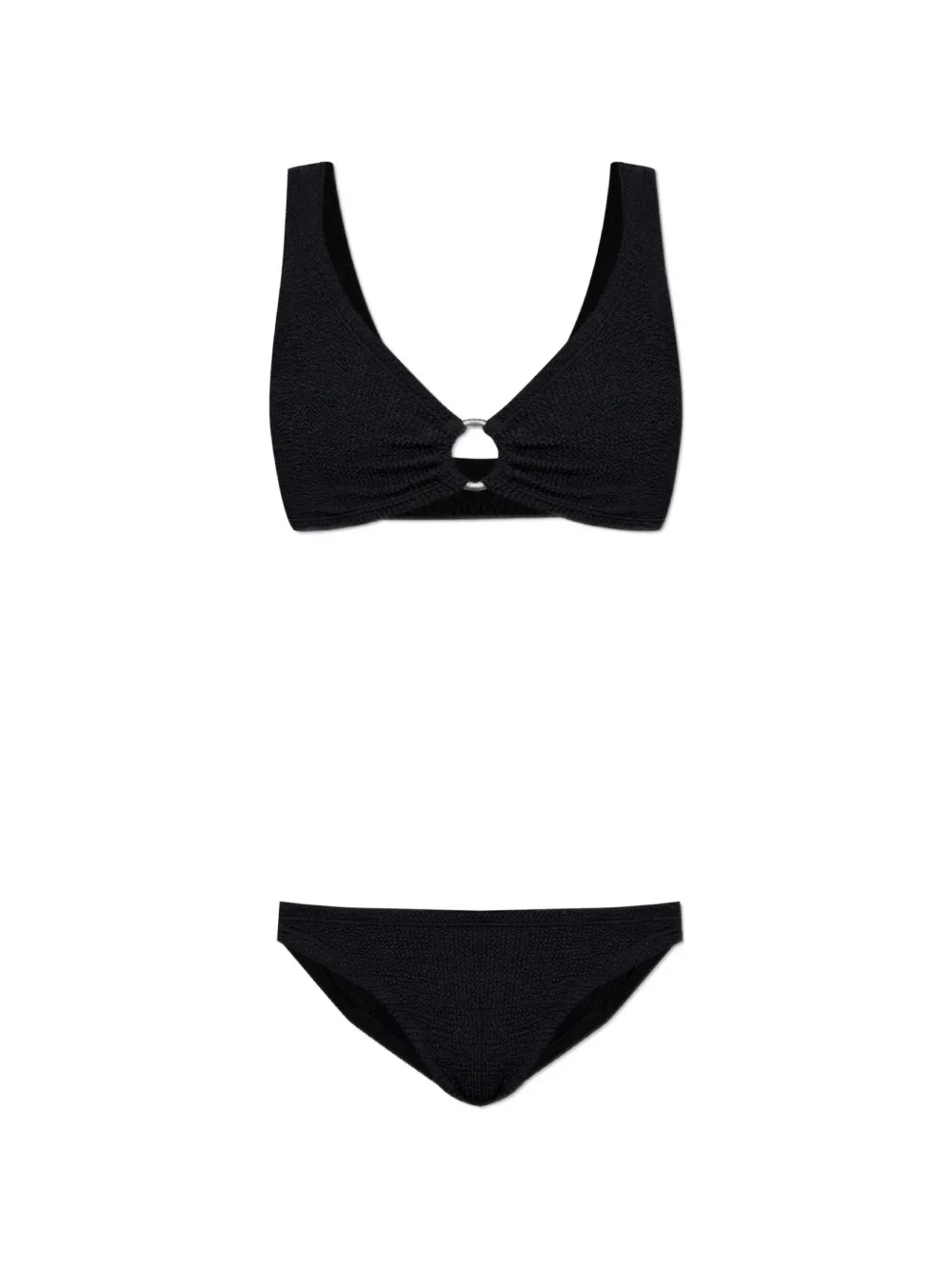 Hunza G Julia ring-detail bikini - Nero