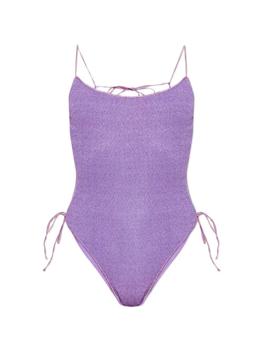 Oséree tie-fastening swimsuit - Violett