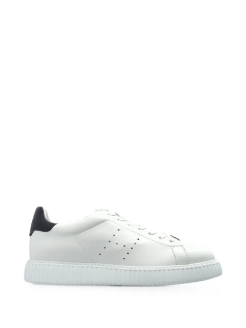 Hogan perforated-details leather sneakers
