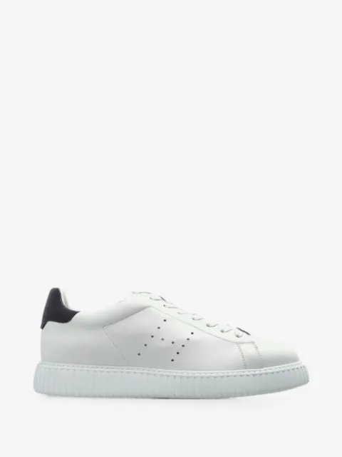 Hogan perforated-details leather sneakers
