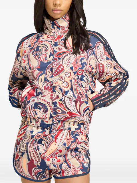 adidas chamarra con estampado de cachemira