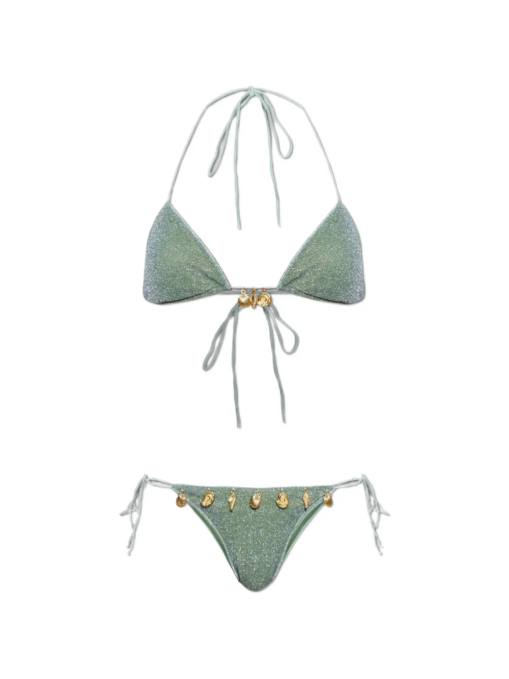 Oséree Bikini con decorazione - Verde