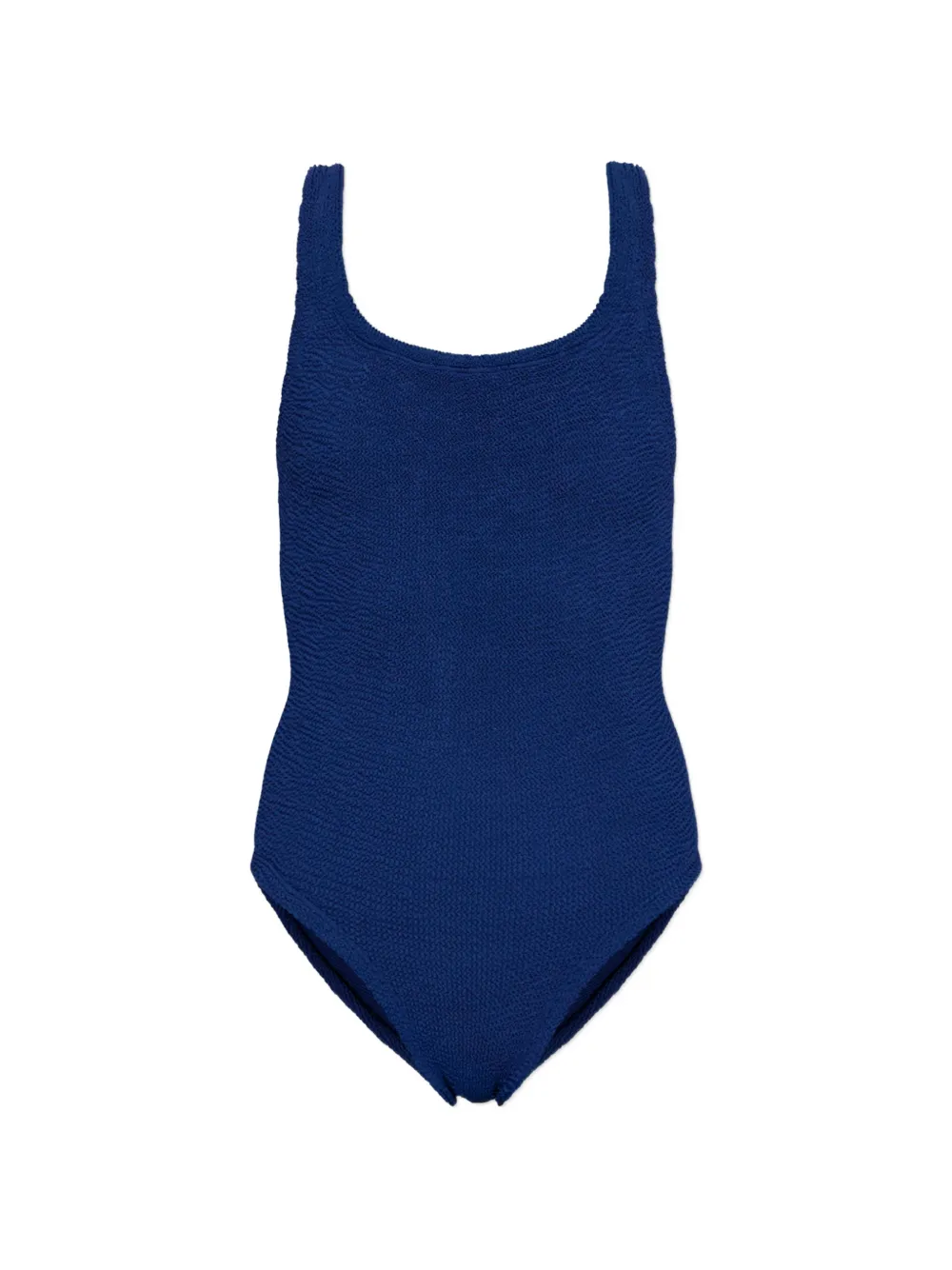Hunza G Coverage crinkle-effect swimsuit - Blu