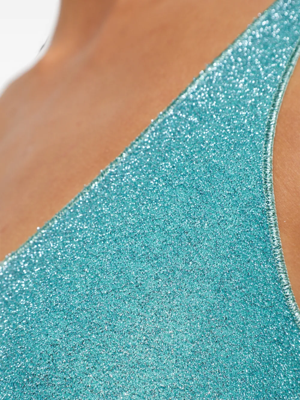 Oséree Sporty Lumiere bikini met glitter-effect Blauw