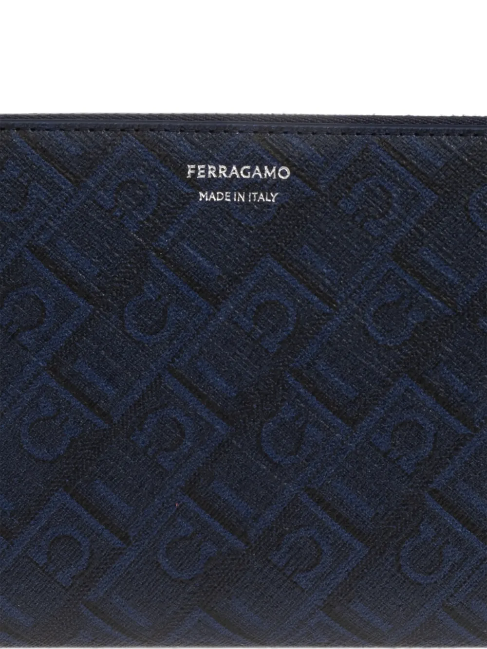 Ferragamo Portemonnee met monogram Blauw
