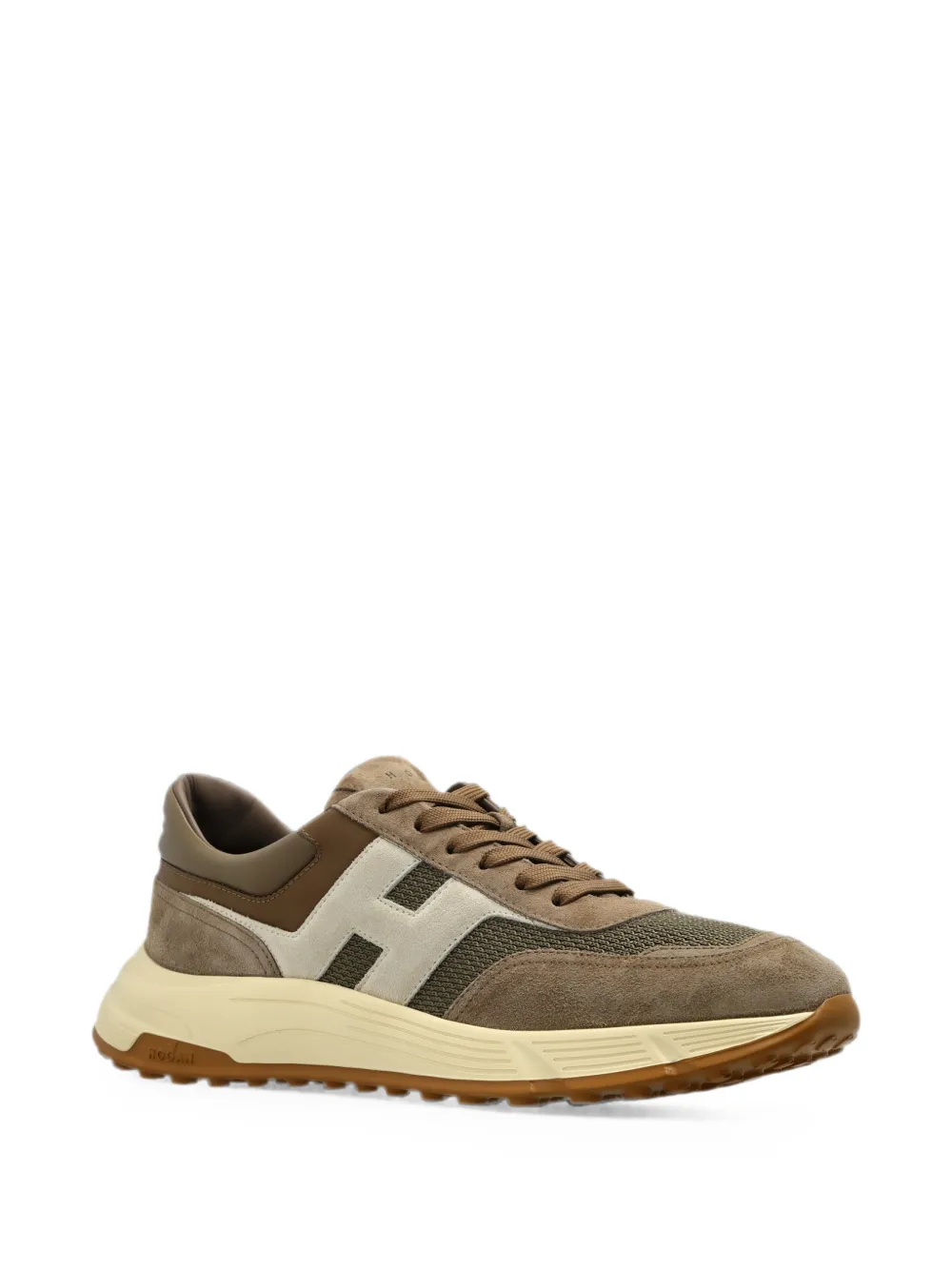 Hogan Hyperlight panelled sneakers Bruin