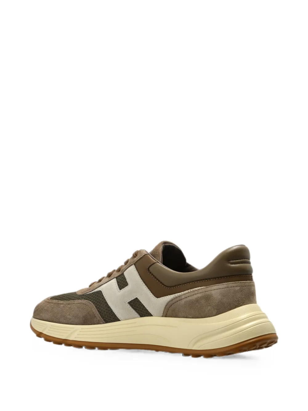 Hogan Hyperlight panelled sneakers Bruin