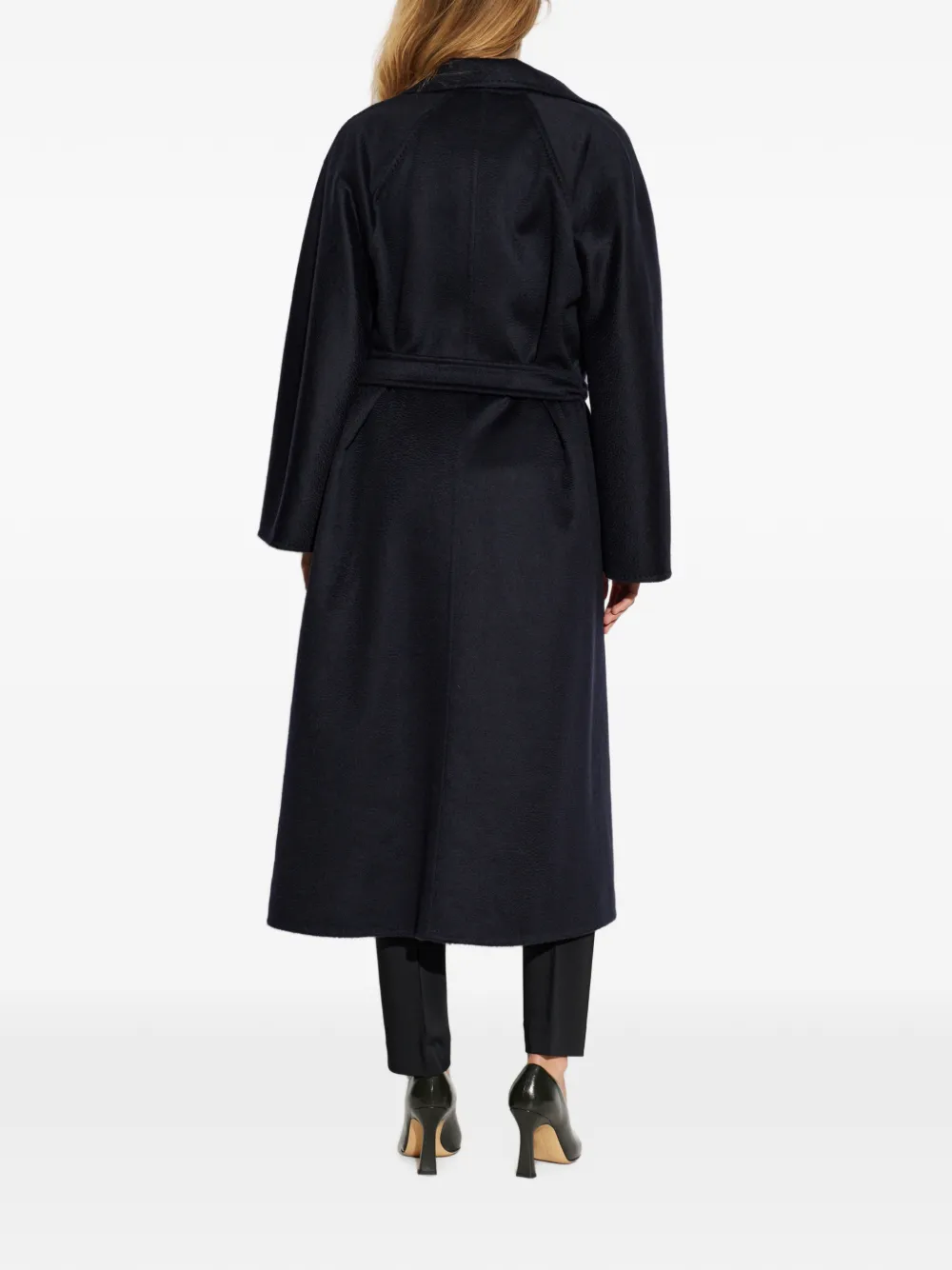 Max Mara Ludmilla kasjmier jas Blauw