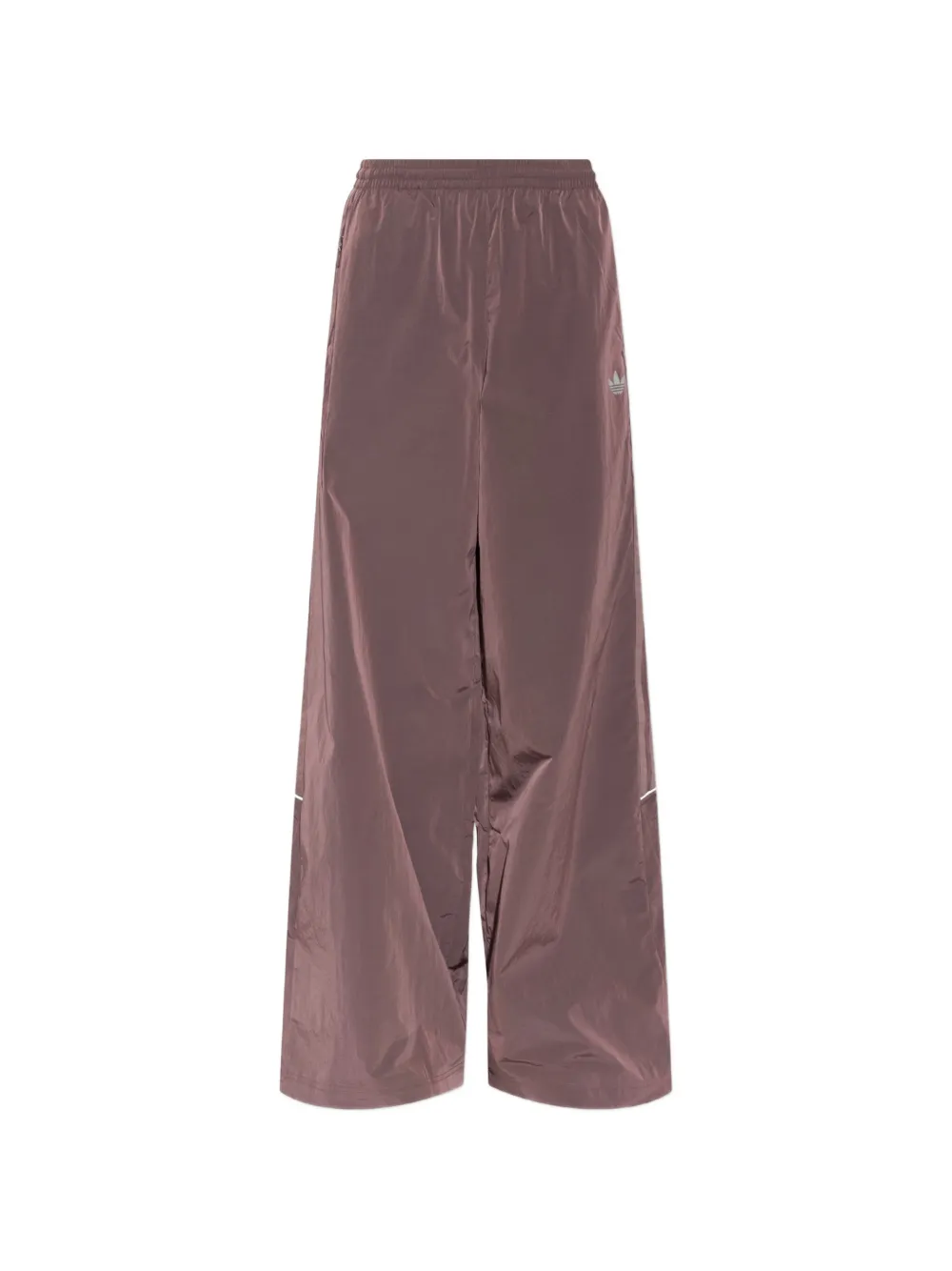 adidas Teamgeist logo-print wide-leg track pants - Viola