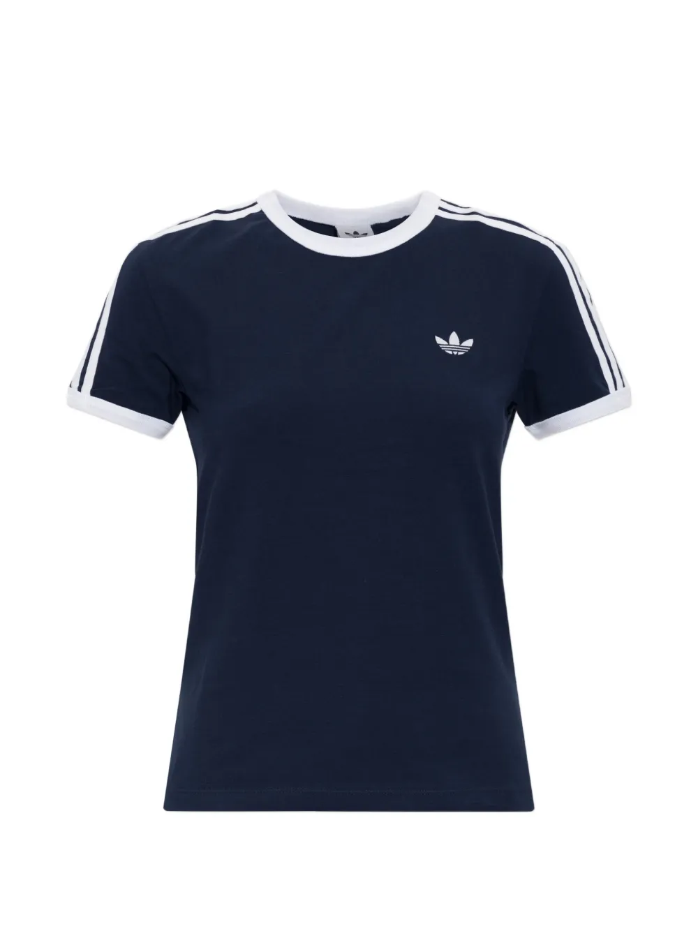 adidas 3-Stripes slim-fit T-shirt - Blu