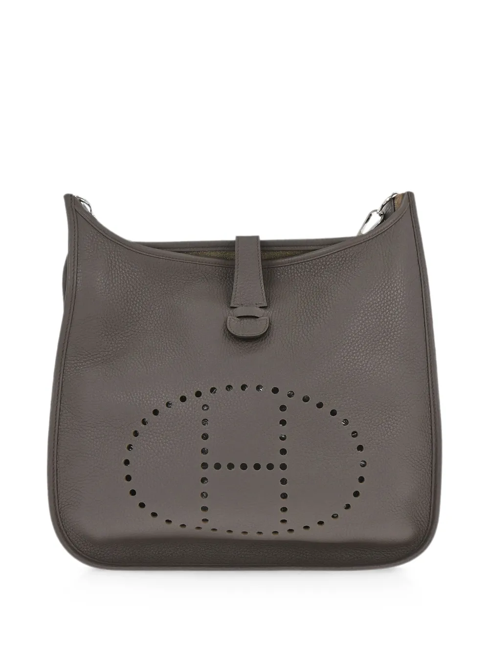 Hermès Pre-Owned 2016 Taurillon Clemence Evelyne 3 shoulder bag - Grey