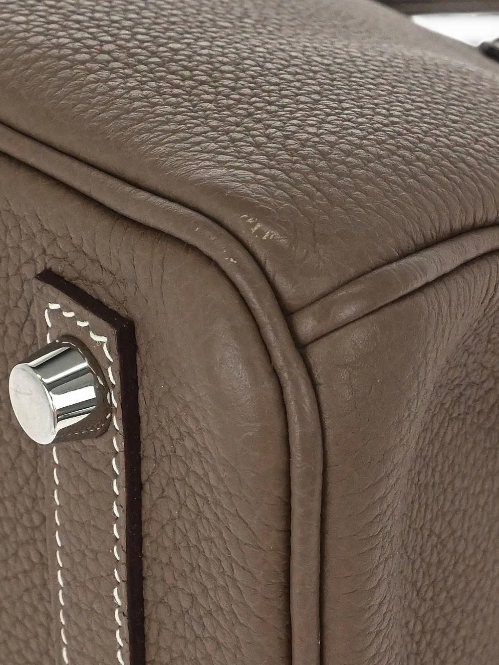 Hermès Pre-owned 2019 Togo Birkin 25 Handbag in Neutrals, view 5