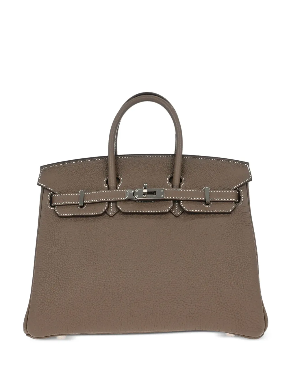 Hermès Pre-Owned 2019 Togo Birkin 25 handbag - Neutrals