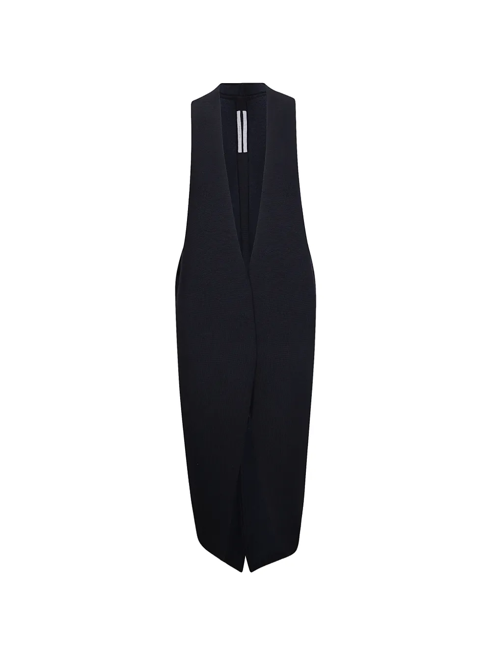 Rick Owens Cyclops sleeveless coat - Nero