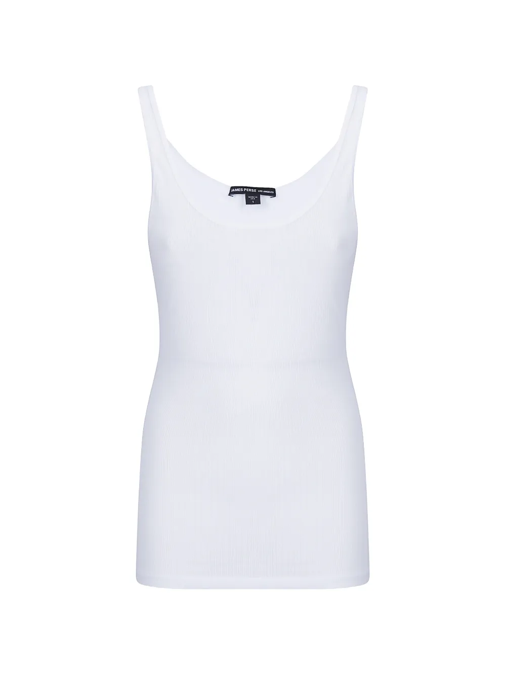 James Perse Daily ribbed-knit tank top - Bianco