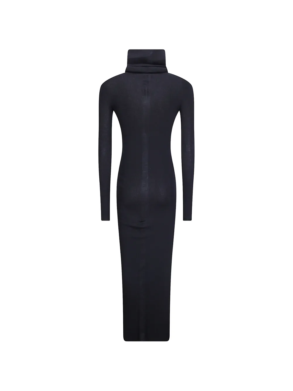 Rick Owens Ribgebreide mini-jurk Zwart