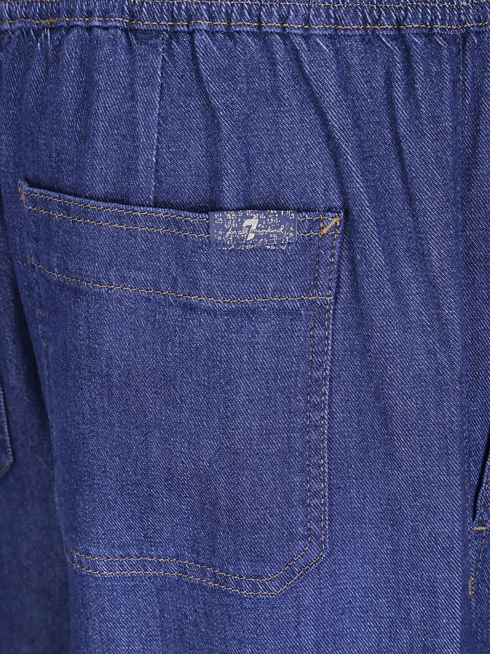 7 For All Mankind Halona jeans met wijde pijpen Blauw