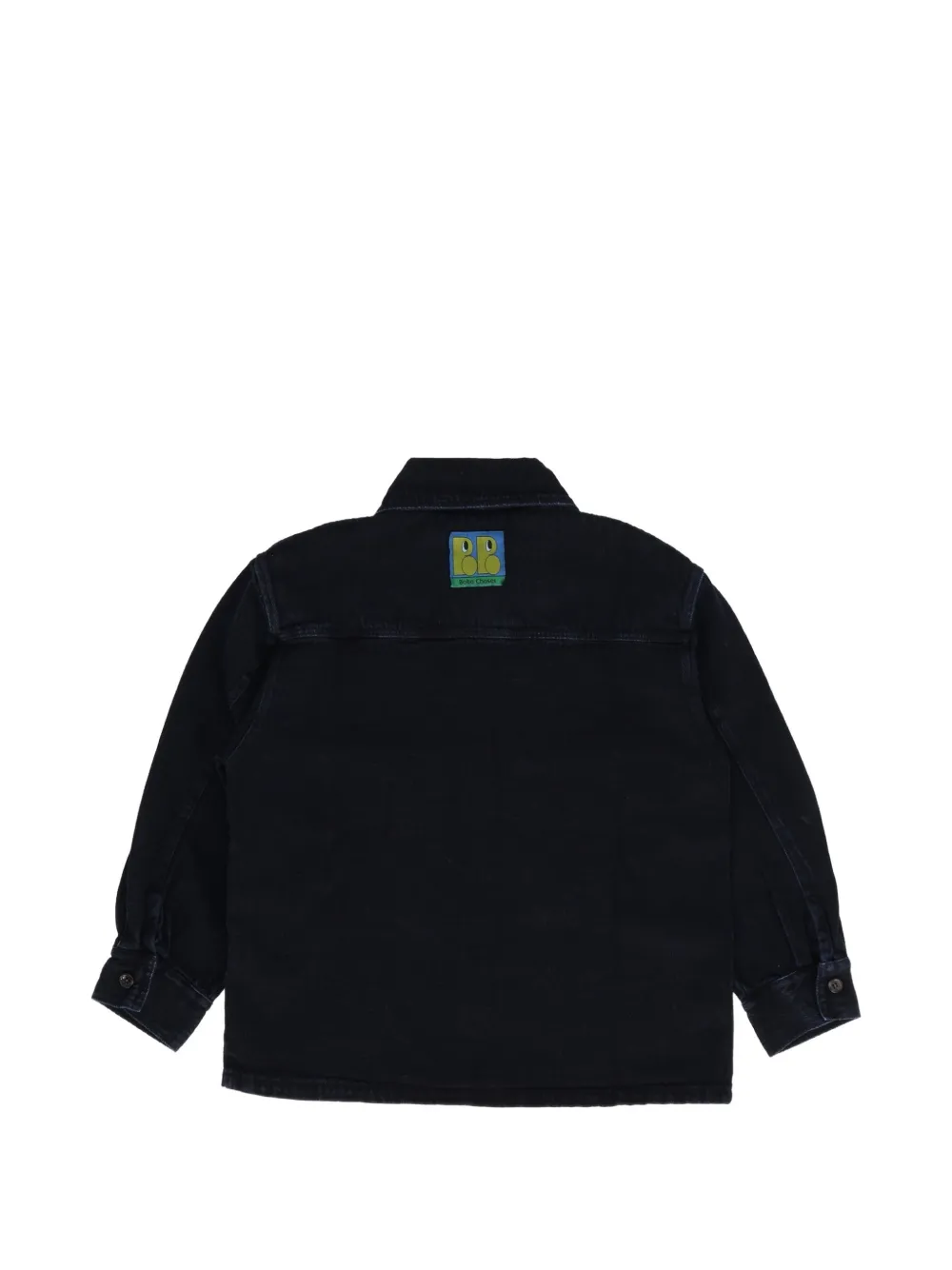 Bobo Choses Tag spijker shirt Blauw