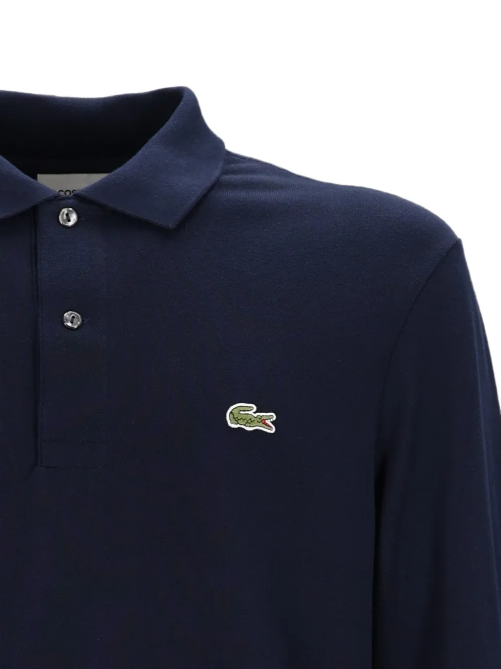 Lacoste Poloshirt met logopatch Blauw