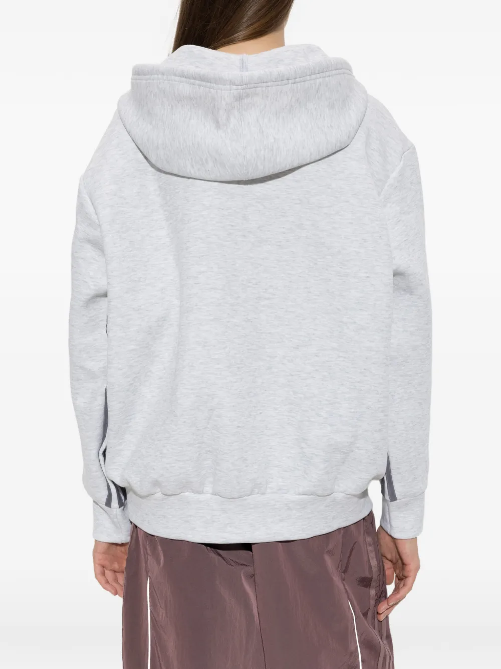 adidas Hoodie met geborduurd logo Grijs