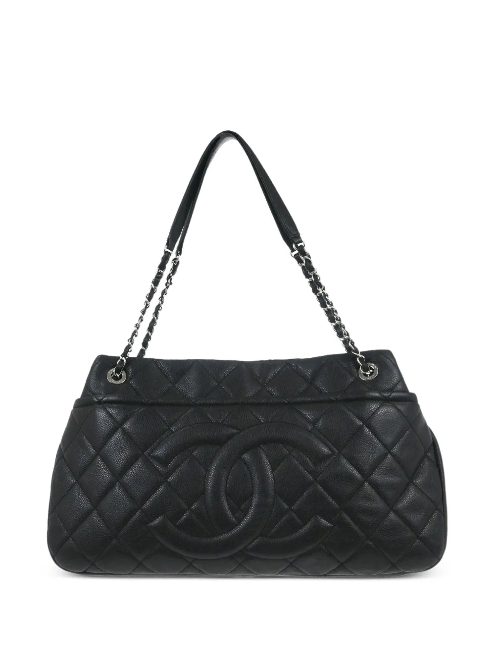 CHANEL Pre-Owned 2012 Timeless CC chain tote bag - Nero