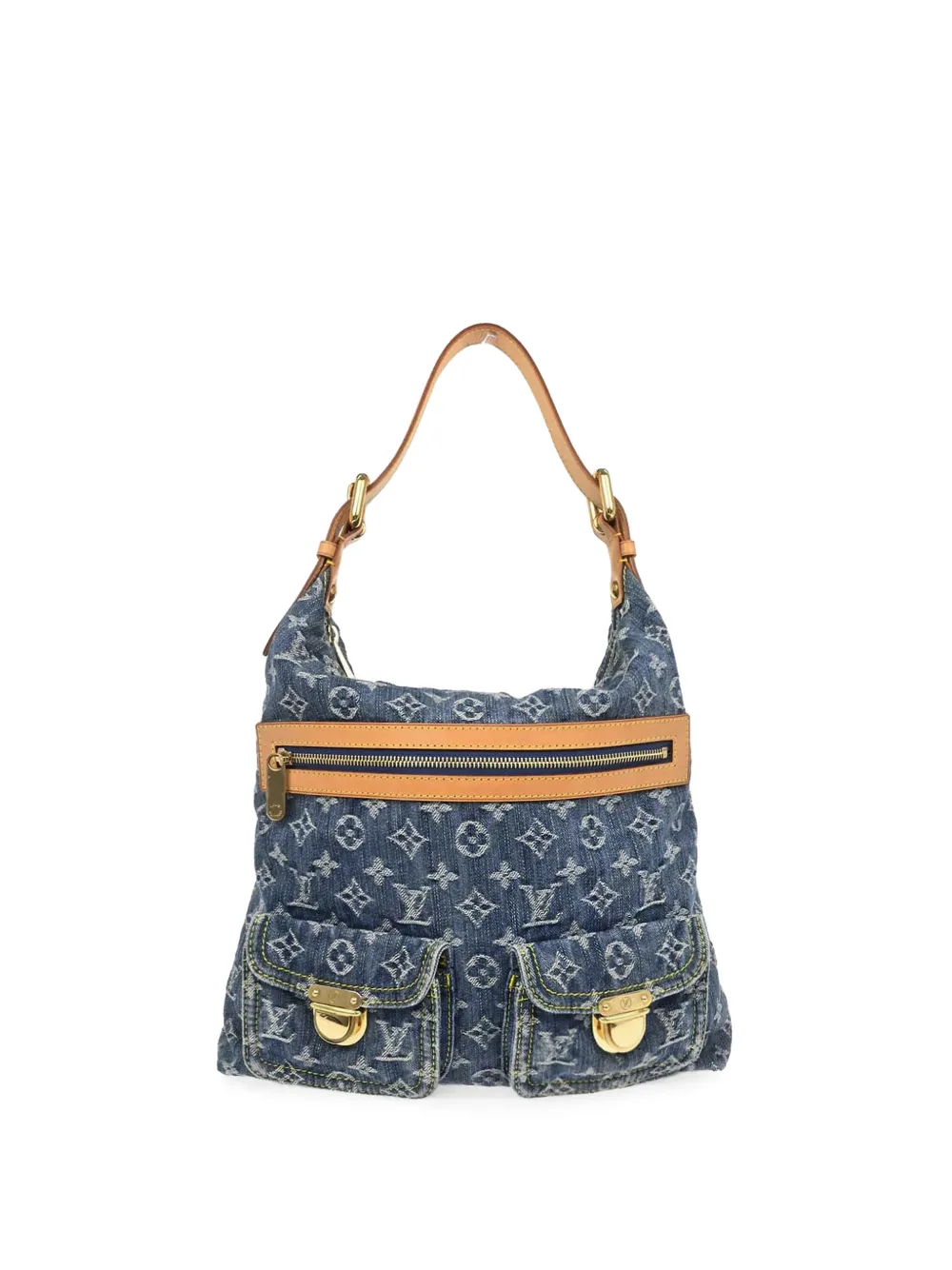 Louis Vuitton Pre-Owned 2006 GM Baggy Denim shoulder bag - Blue