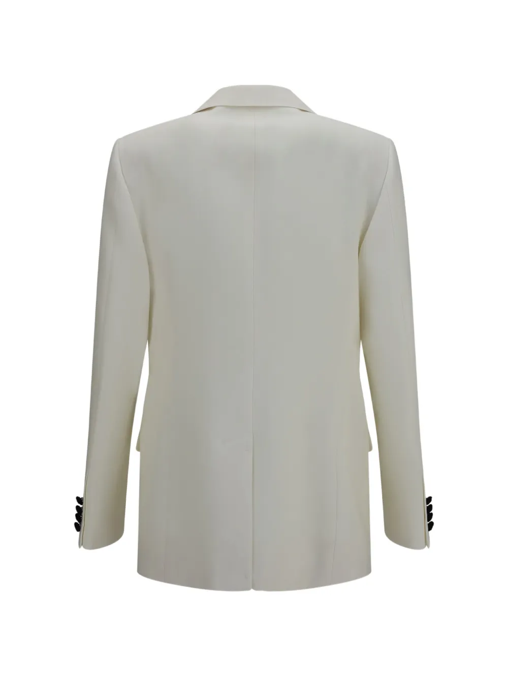 Valentino Garavani Avondjack met puntige revers en lange mouwen Wit