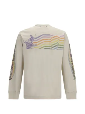 Maison Margiela ナンバープリント ロングTシャツ | グレー | FARFETCH JP