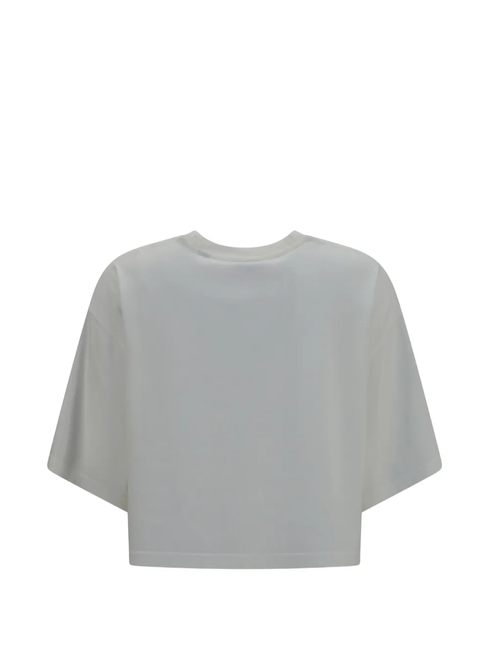 Burberry T-shirt met logoprint Wit