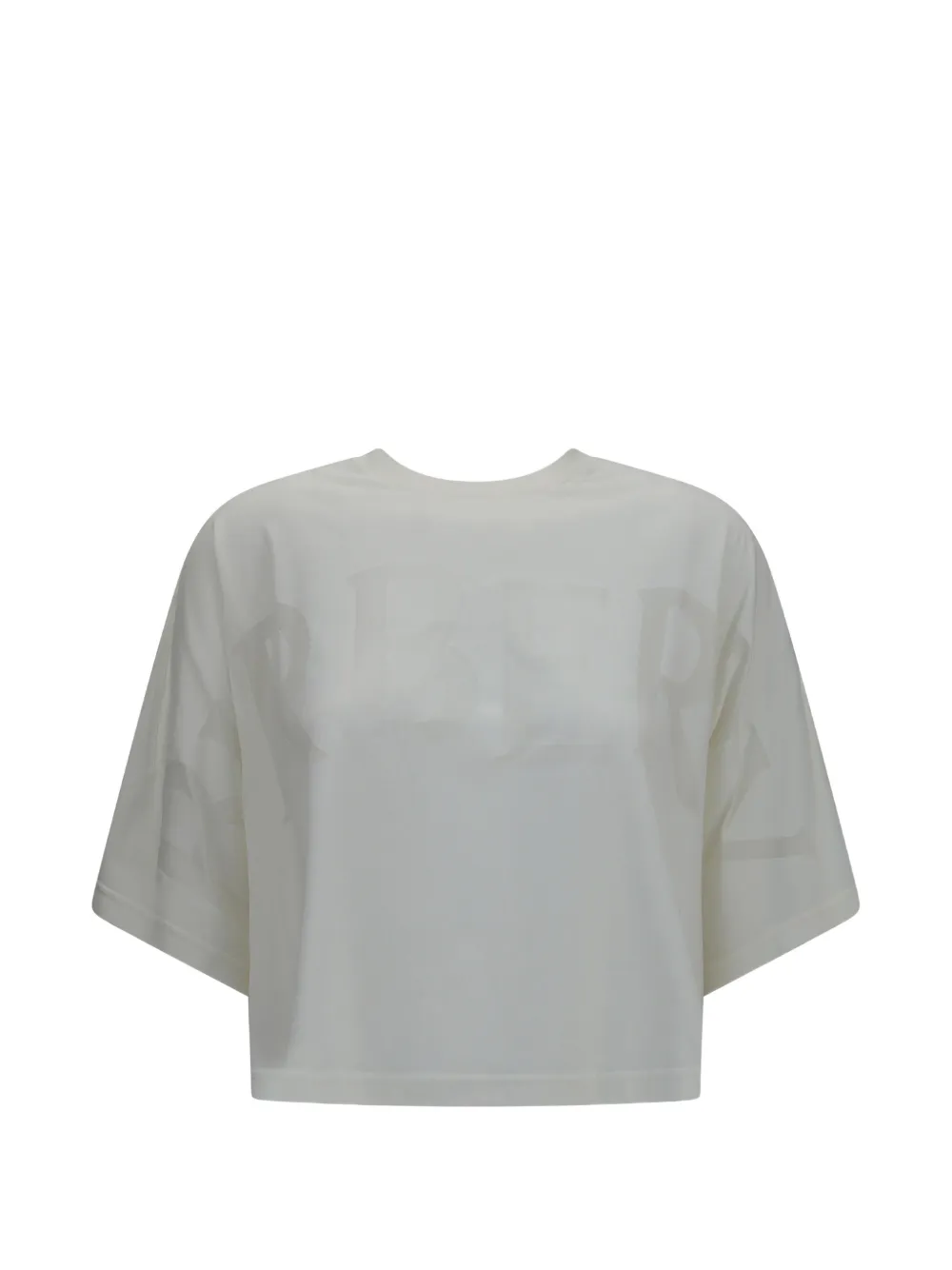 Burberry logo-print short-sleeve T-shirt - Bianco