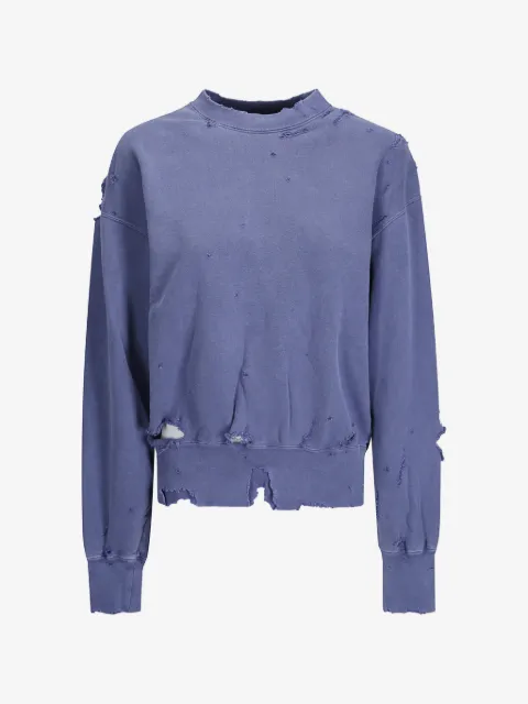 Kuro More Damage distressed washed sweatshirt