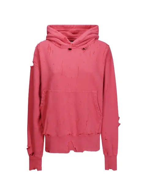 Kuro More Damage distressed washed hoodie