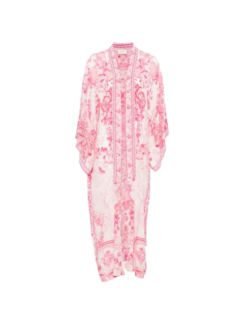 Camilla crystal-embellished kimono