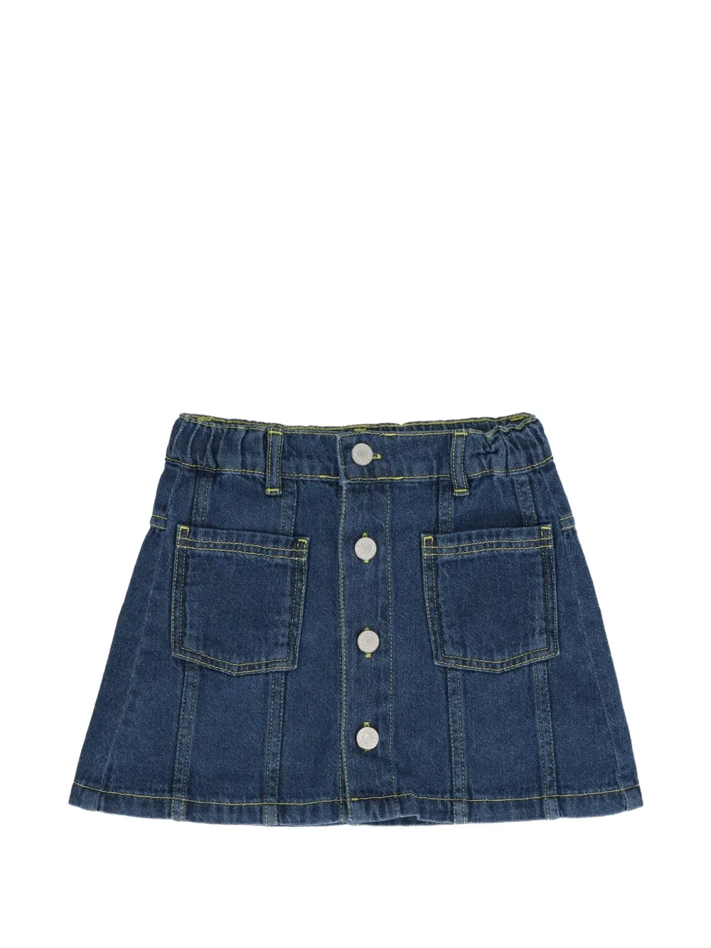 Bobo Choses Tag button-front skirt - Blu