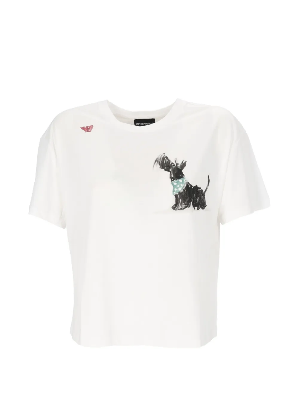 Emporio Armani We Love Dogs T-shirt - Bianco