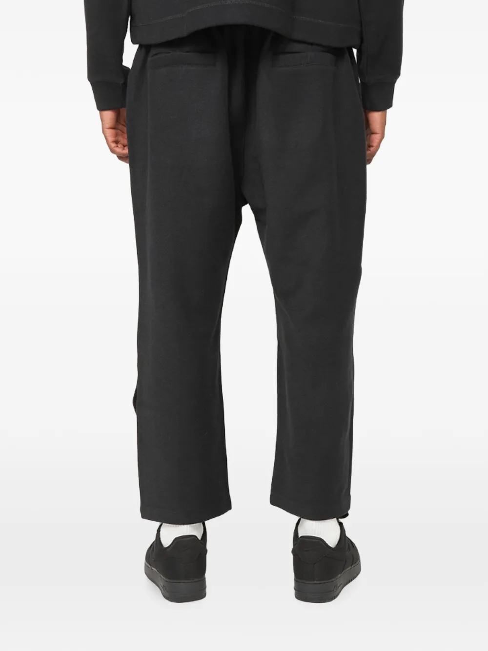 Nike button-detail track pants Zwart