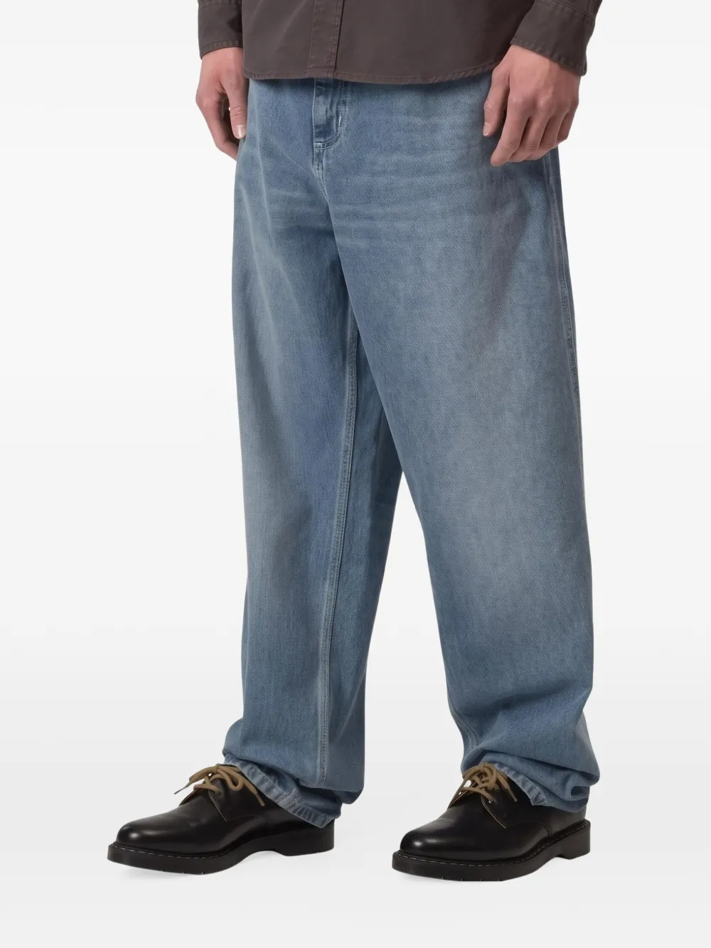 Carhartt WIP Simple ruimvallende jeans Blauw