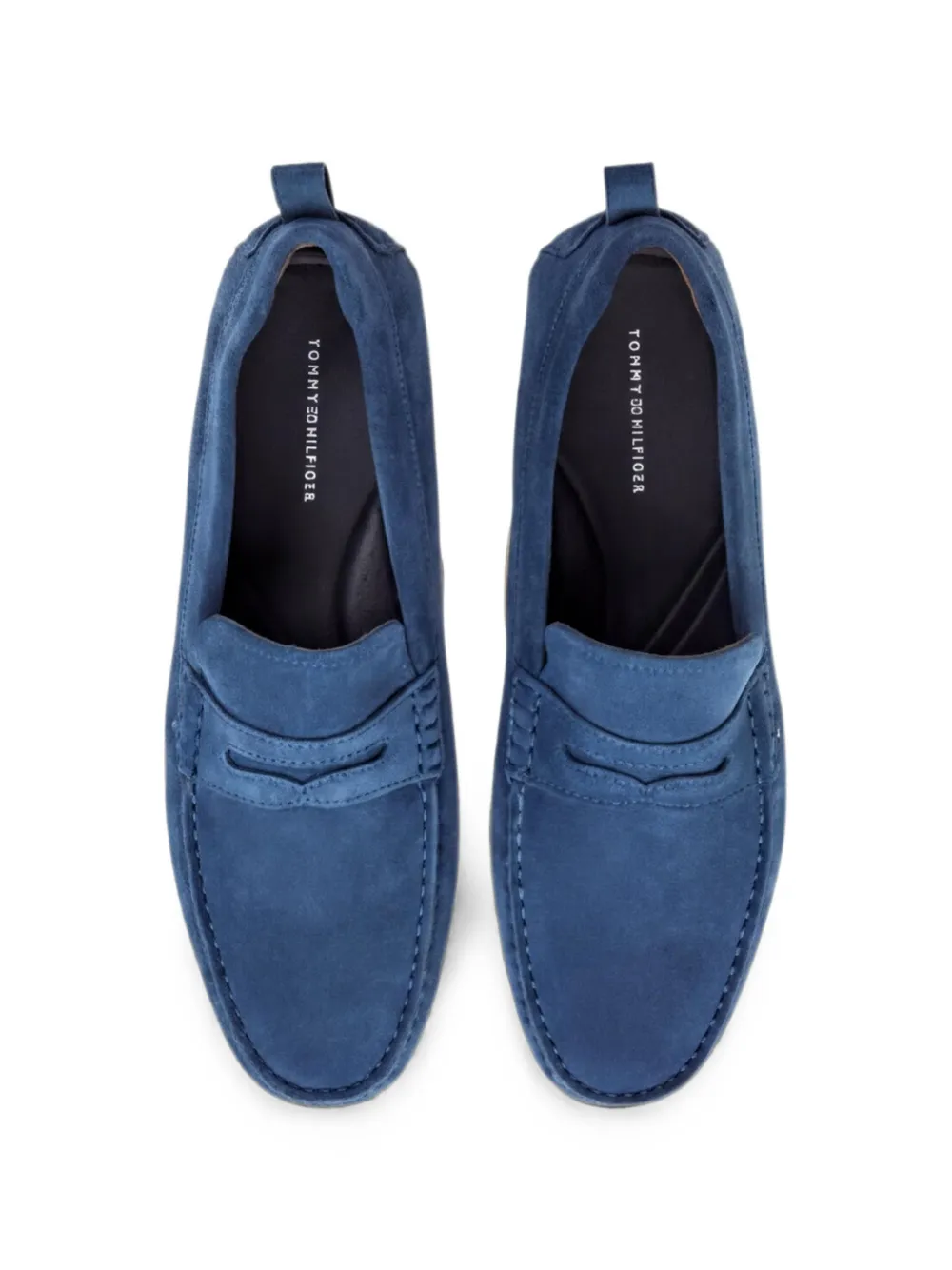 Tommy Hilfiger Suède loafers Blauw