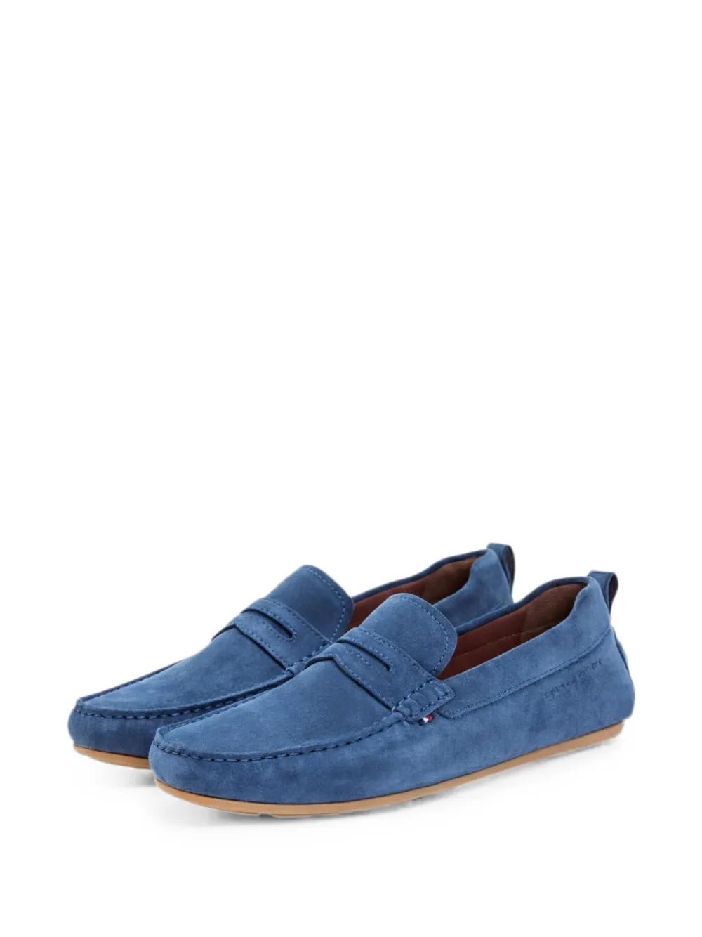 Tommy Hilfiger Suède loafers Blauw