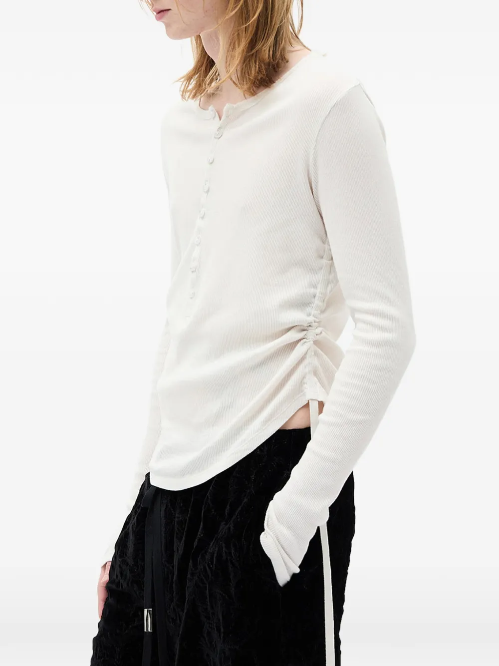 Ann Demeulemeester Hamar Serafino T-shirt Wit