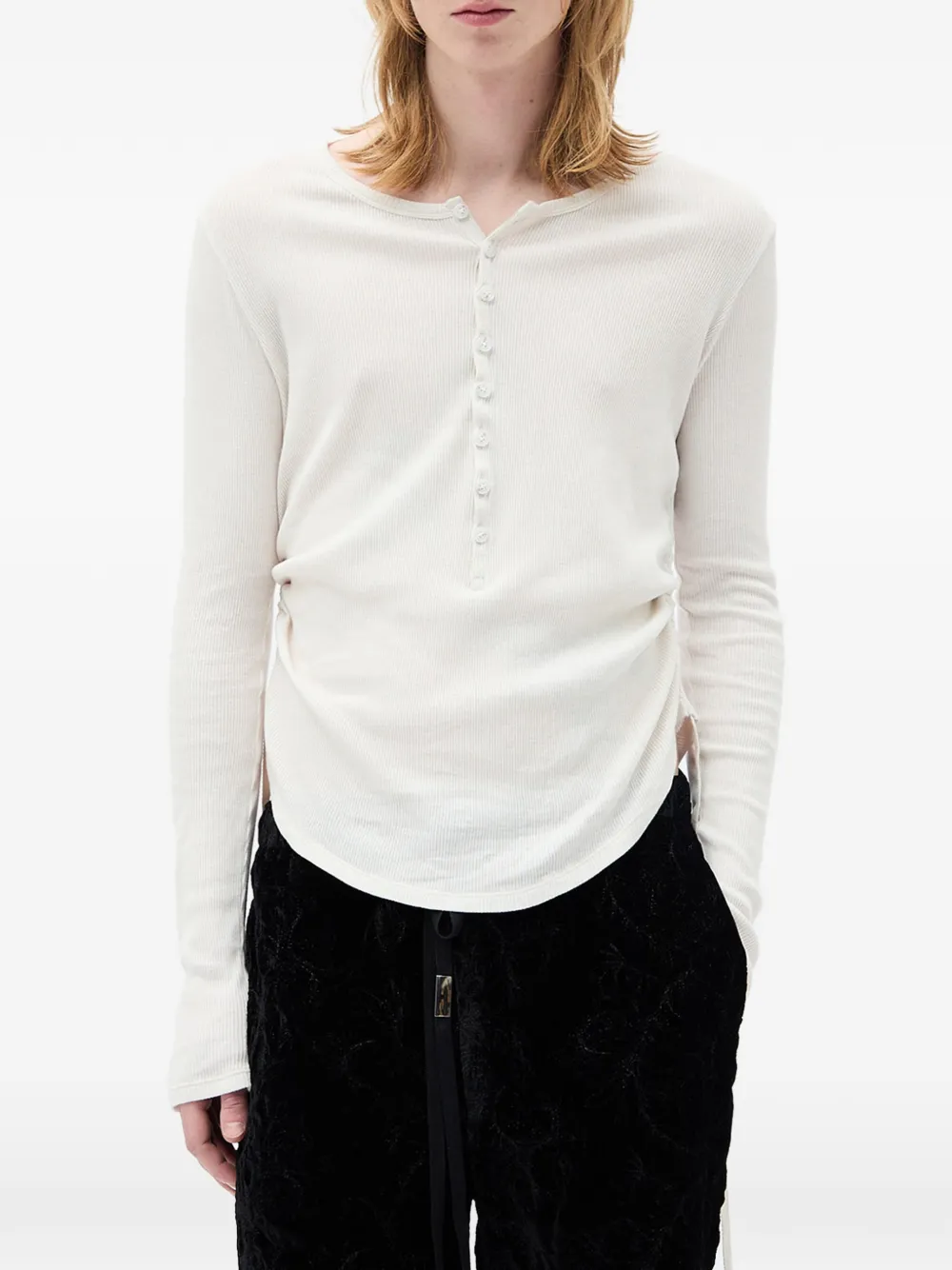 Ann Demeulemeester Hamar Serafino T-shirt - Bianco